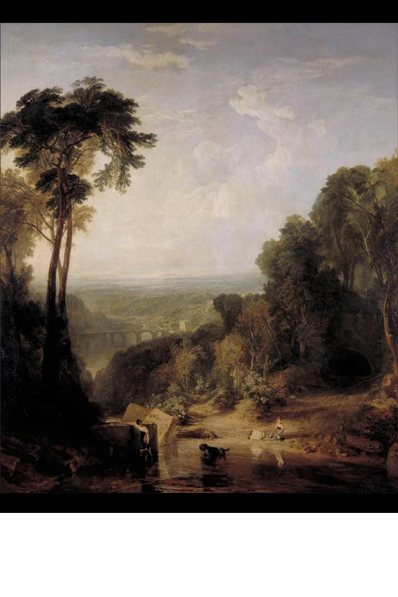 Crossing the Brook, painting by J. M. W. Turner, 1815.jpg