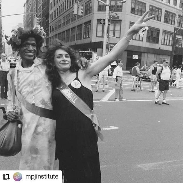 #Repost @mpjinstitute
&bull; &bull; &bull; &bull; &bull; &bull;
Lower Manhattan

PRIDE WAS A PROTEST. PRIDE WAS A RIOT. Never forget that. The Marsha P. Johnson Institute is an abolitionist organization. We have been since day one. Stay safe out on t