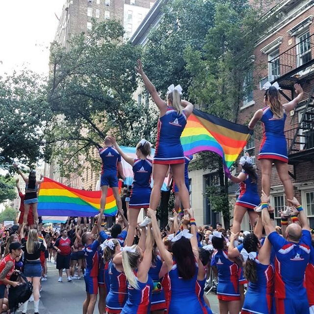 On this last #WorldPrideWednesday of #PrideMonth, we remember proudly displaying our #Pride flags just past the Stonewall Inn at last year's World Pride March in NYC, and reflect on how we can continue to use our voice and platform to elevate our com