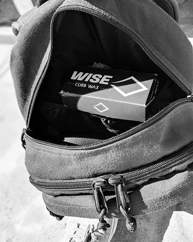 Backpack essential #wisecurbwax #wiseskateboarding #waxwisely
&bull;
&bull;
&bull;
#skateeverything #streetskateboarding #skatewax #curbwax #skatelifestyle #skateforfun #skateboarding #skateboard #skatelife #skateboardsupply