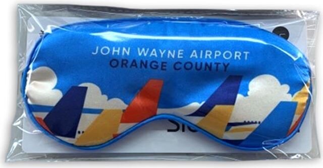 We were contacted by our friends at John Wayne Airport to have phone wallets and sleeping masks made for them. We turned them around quickly and met their deadline. Yes, we do more than screenprinting.

Are you in the need for promotional products? G