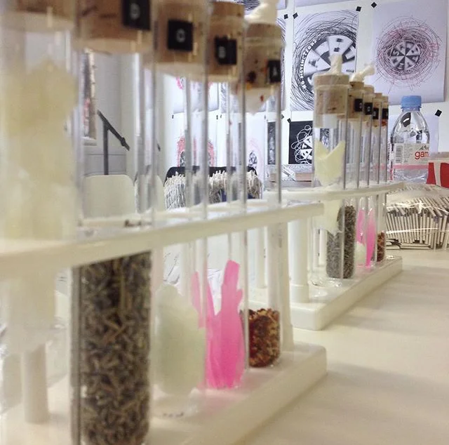 Pre-talk experiments, photo Viv Cherry