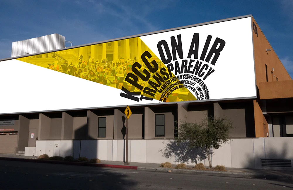 Big Screen for the main Building in Pasadena, CA