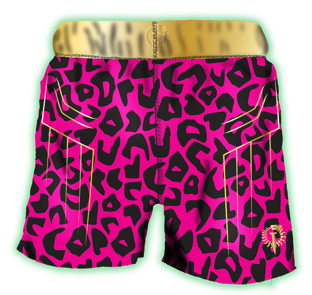 Binary Code LDS Pink Panther Shorts