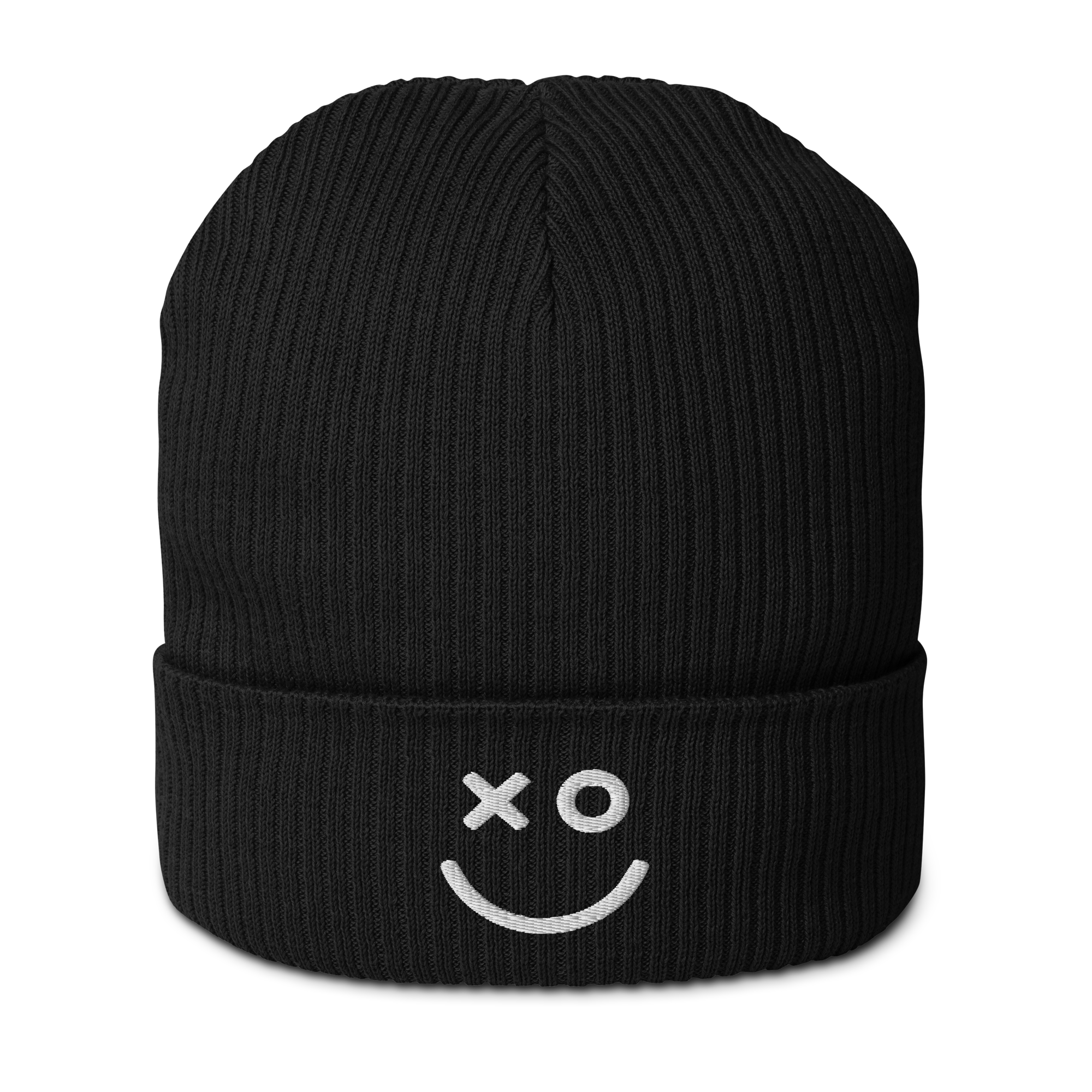 organic-ribbed-beanie-black-front-68c9765f26434.png