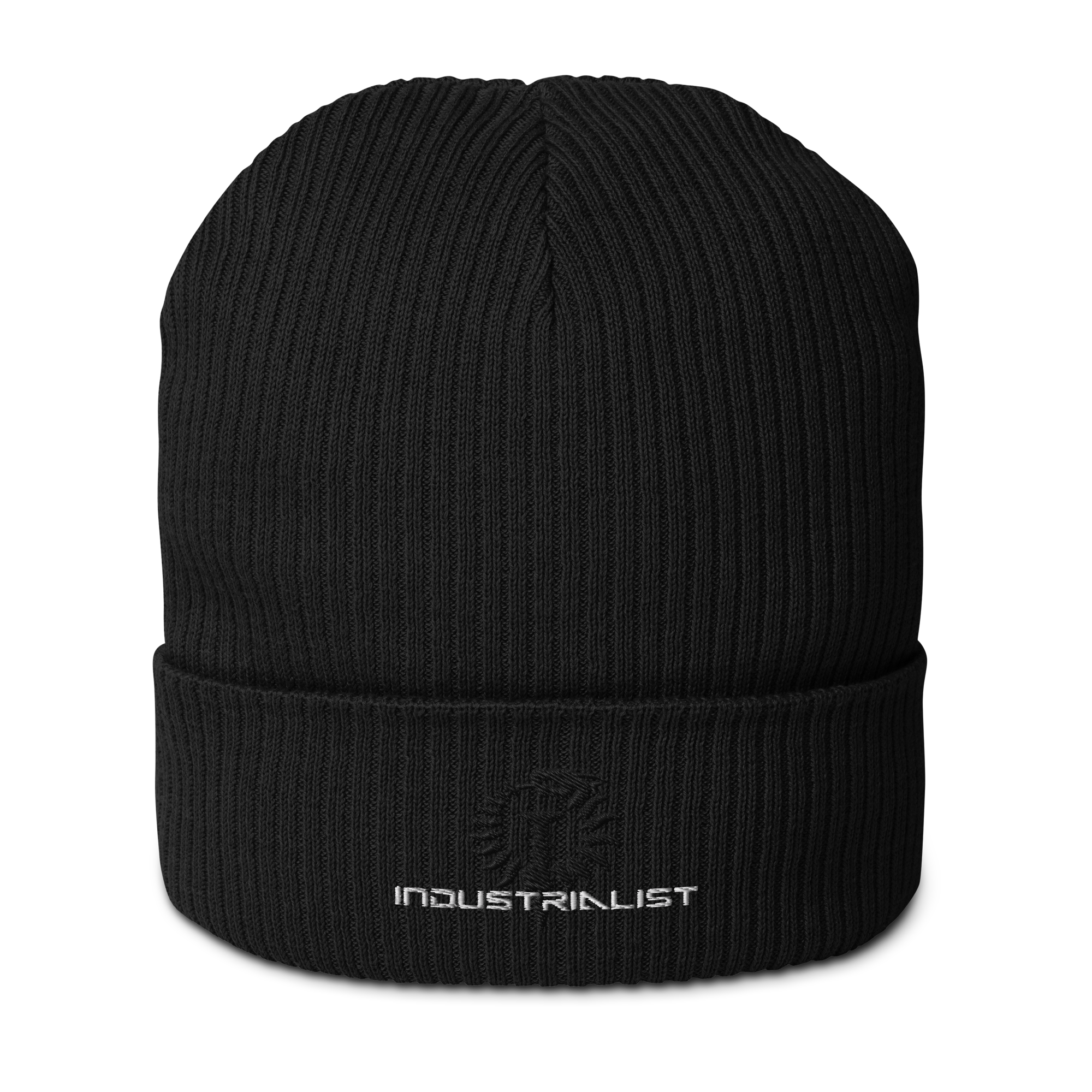 organic-ribbed-beanie-black-front-697a6c951987b.png