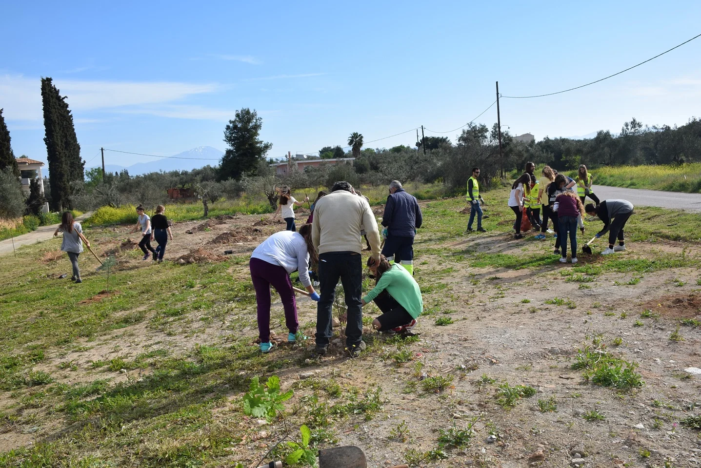 Μετατροπή σπουπιδότοπου σε χώρο πράσινου