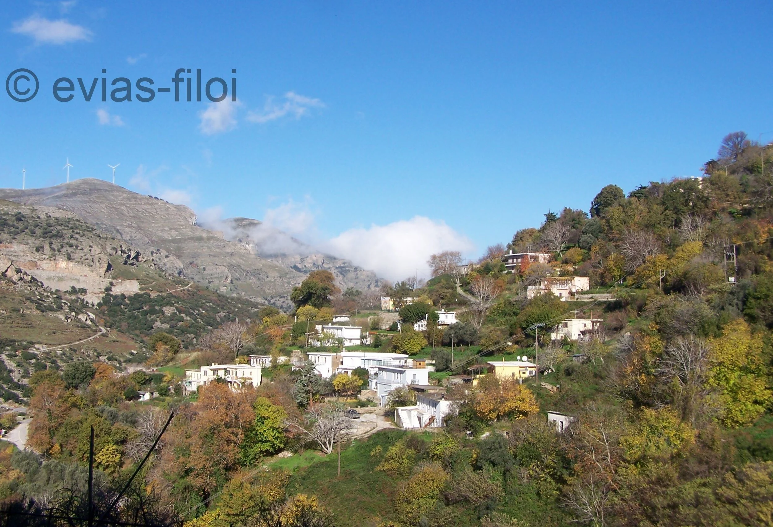 Το χωριό του Αγίου Δημητρίου Καρυστίας
