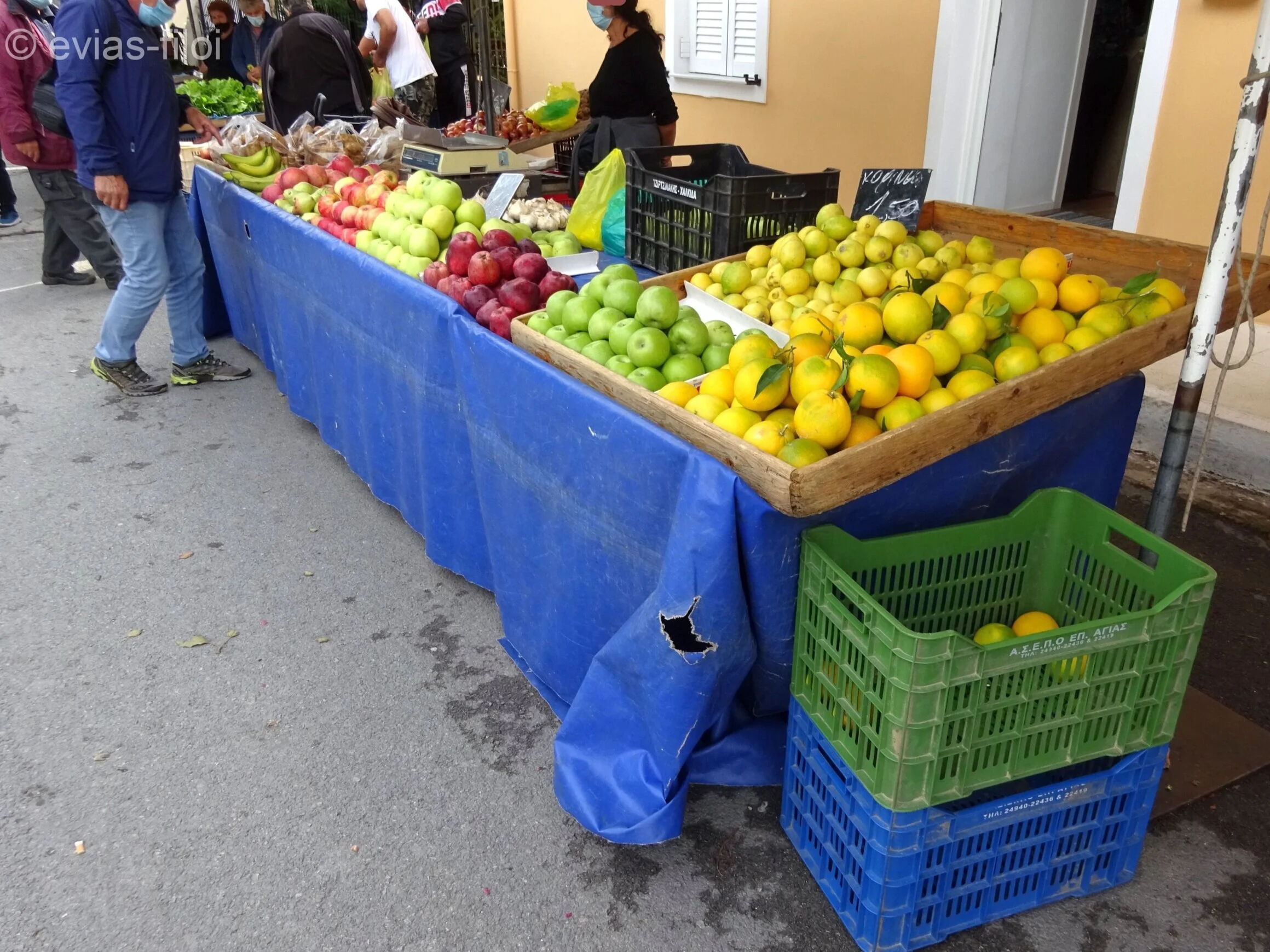 Επαναλειτουργία Λαϊκών Αγορών Βασιλικού και Δροσιάς Χαλκίδας
