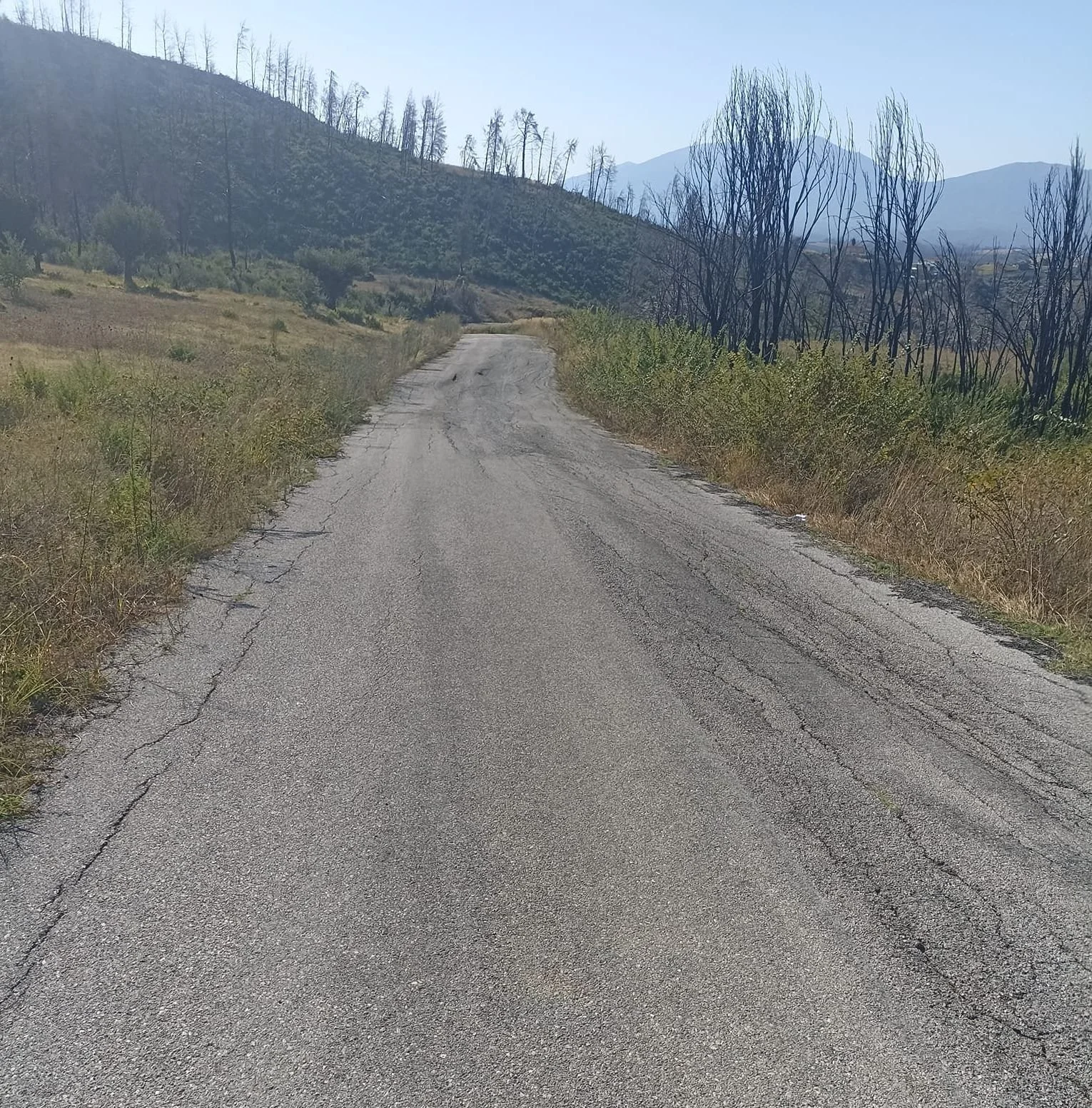 Διακοπή κυκλοφορίας στον δρόμο Αγία Άννα - Κεράμεια