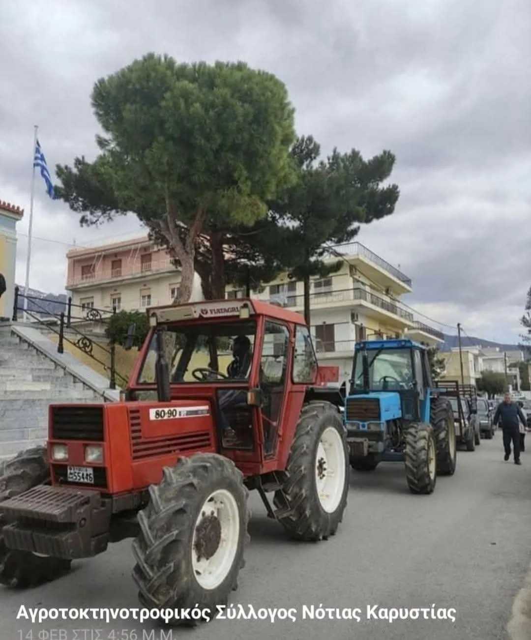 Κινητοποίηση αγροκτηνοτρόφων σήμερα στη Χαλκίδα 