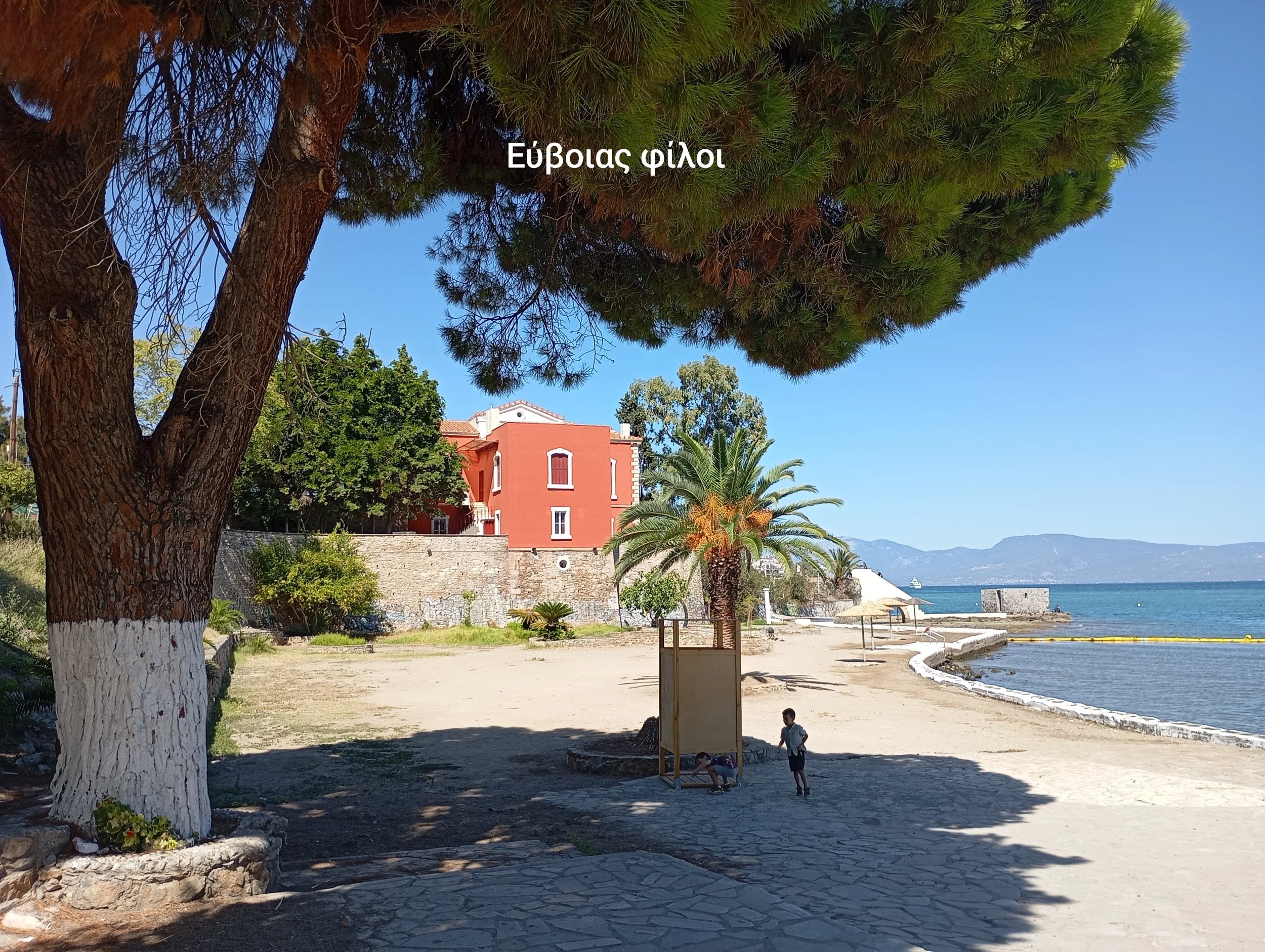 Λίγες φωτό μετά τον σχολ. αγιασμό στη Χαλκίδα