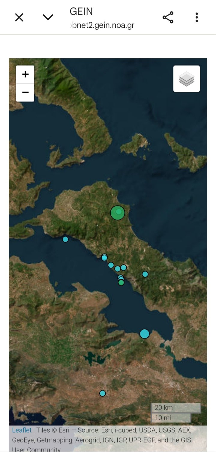 Σεισμική δόνηση στα βόρεια Εύβοιας φίλοι 