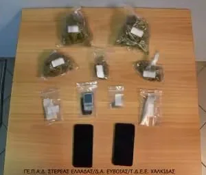 Συλλήψεις για ναρκωτικά στην Εύβοια 