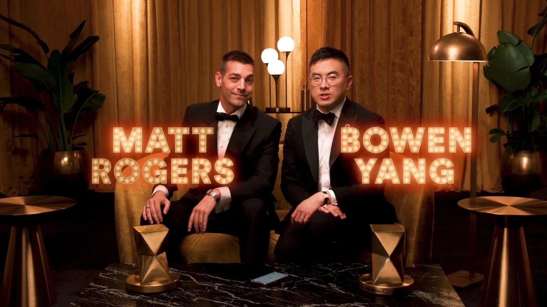 Bowen and Matt Host The Culture Awards on Bravo