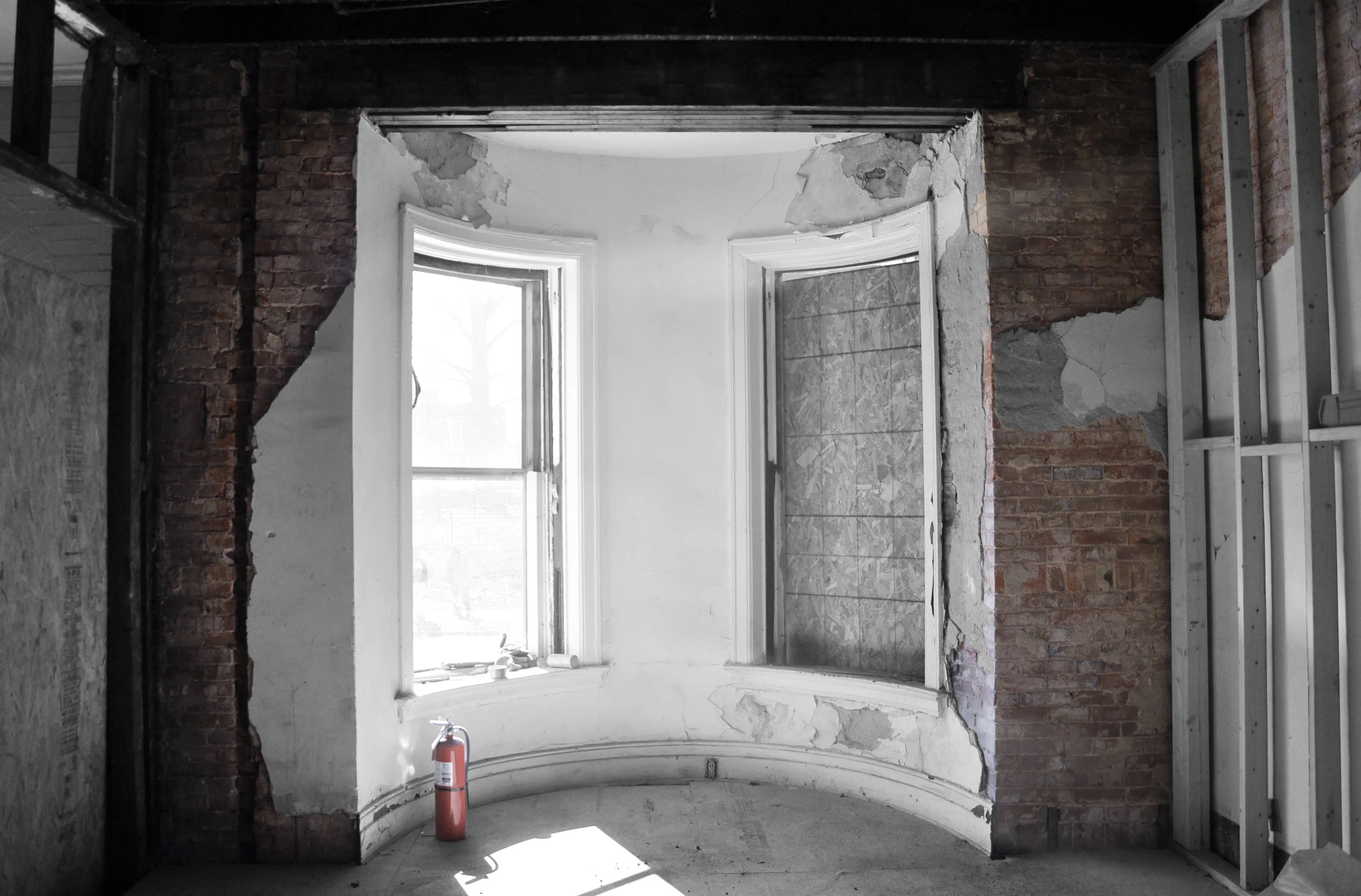 2833 Interior Windows During Renovation