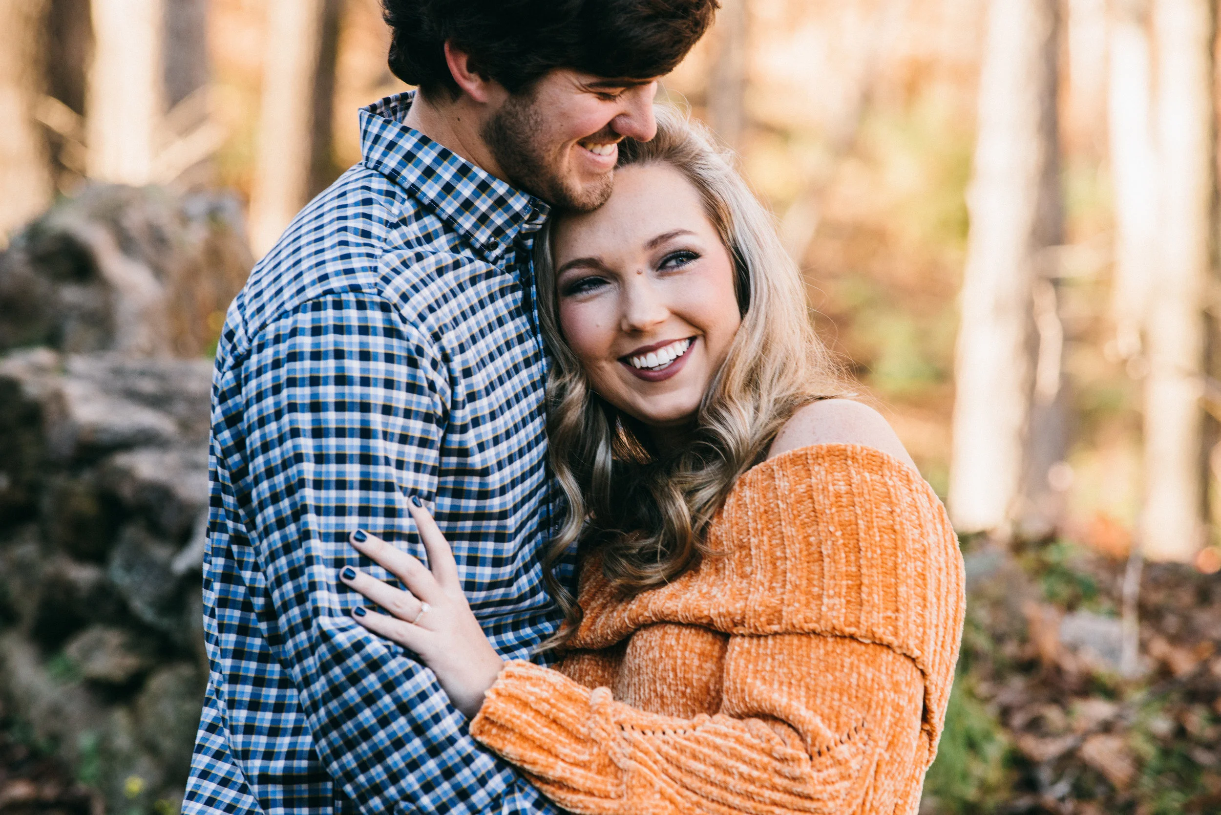 Ashlyn + Josh | Engagement at Indian Springs, Georgia