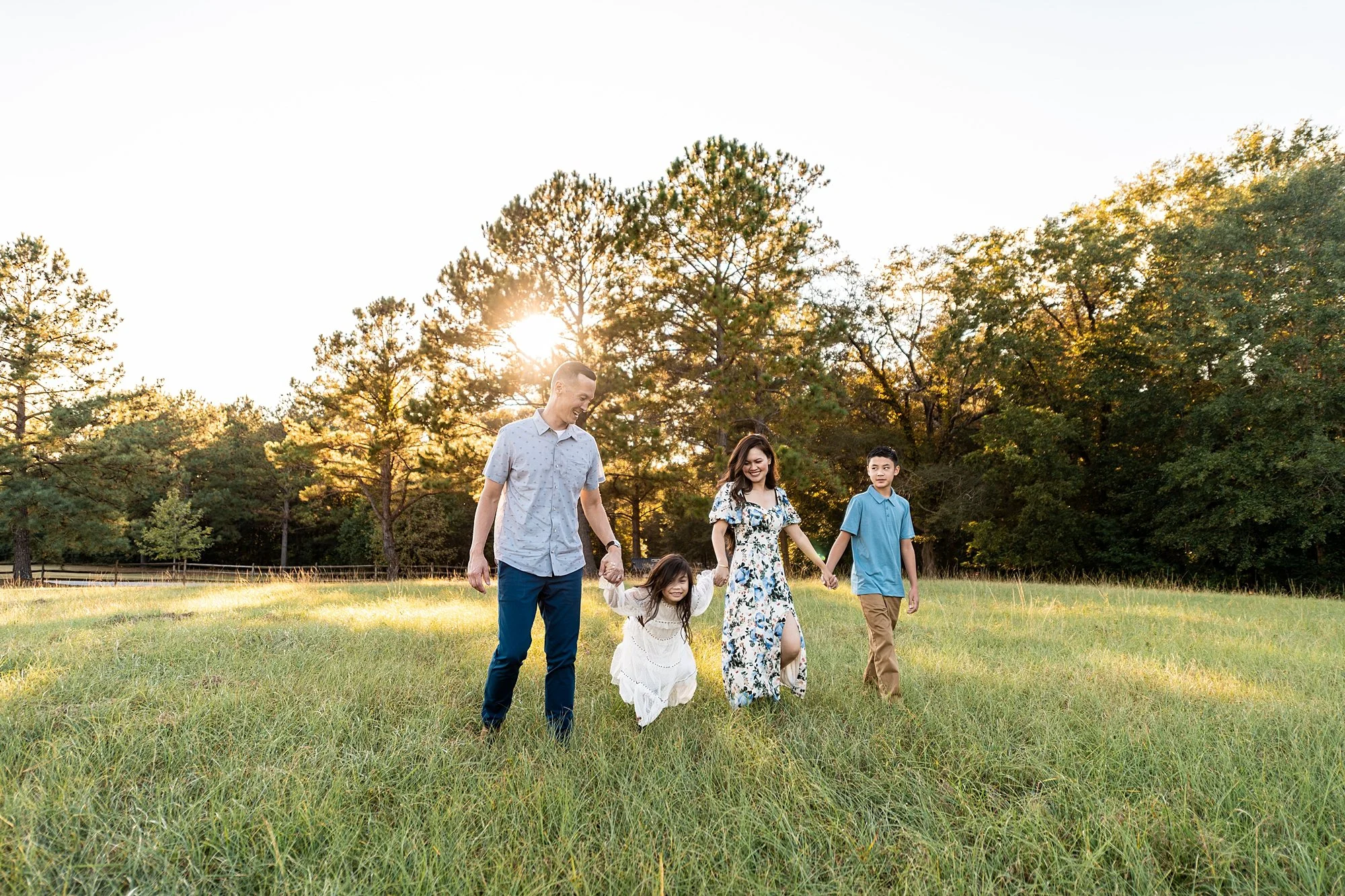 Thomas Family Session | Amerson River Park, Macon