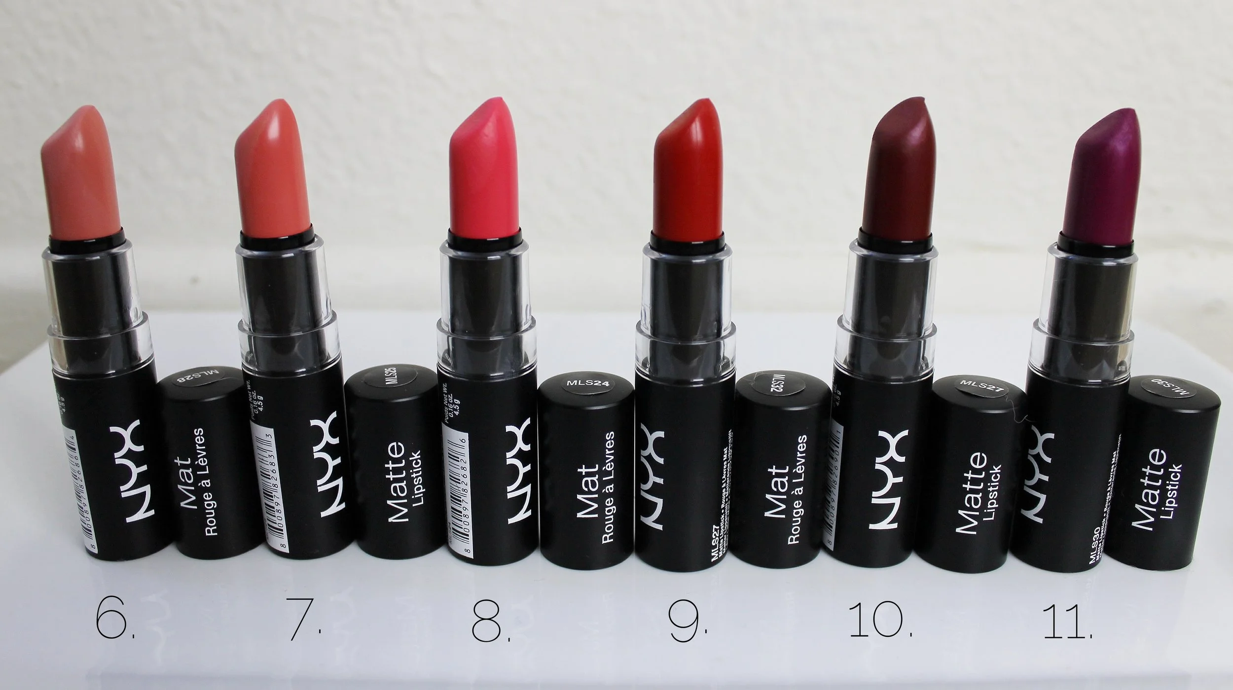 Nyx matte lipstick