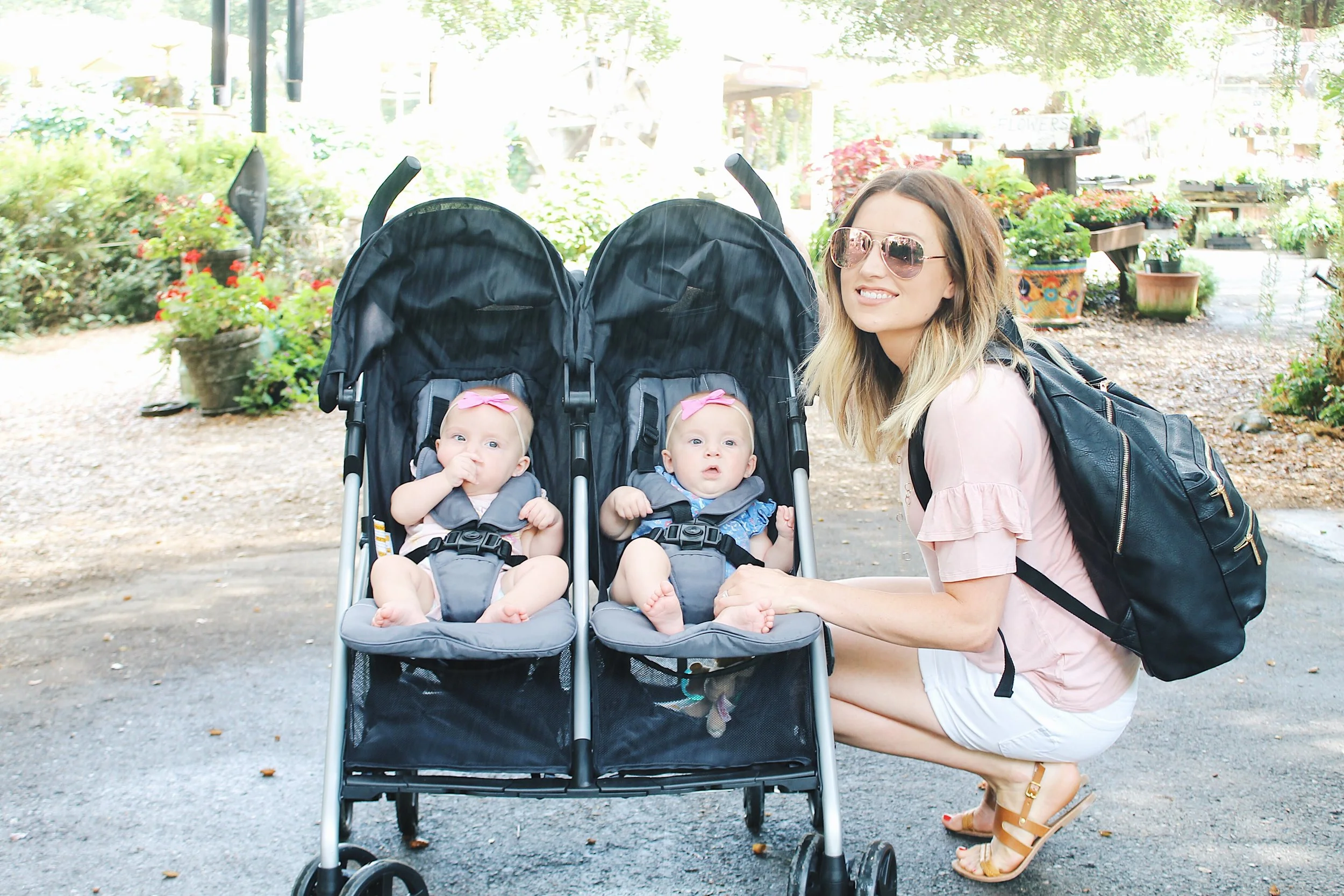 Summertime with my Evenflo Stroller