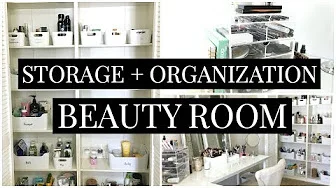 Cleanout & Organization of my Beauty Room | Kendra Vlogs