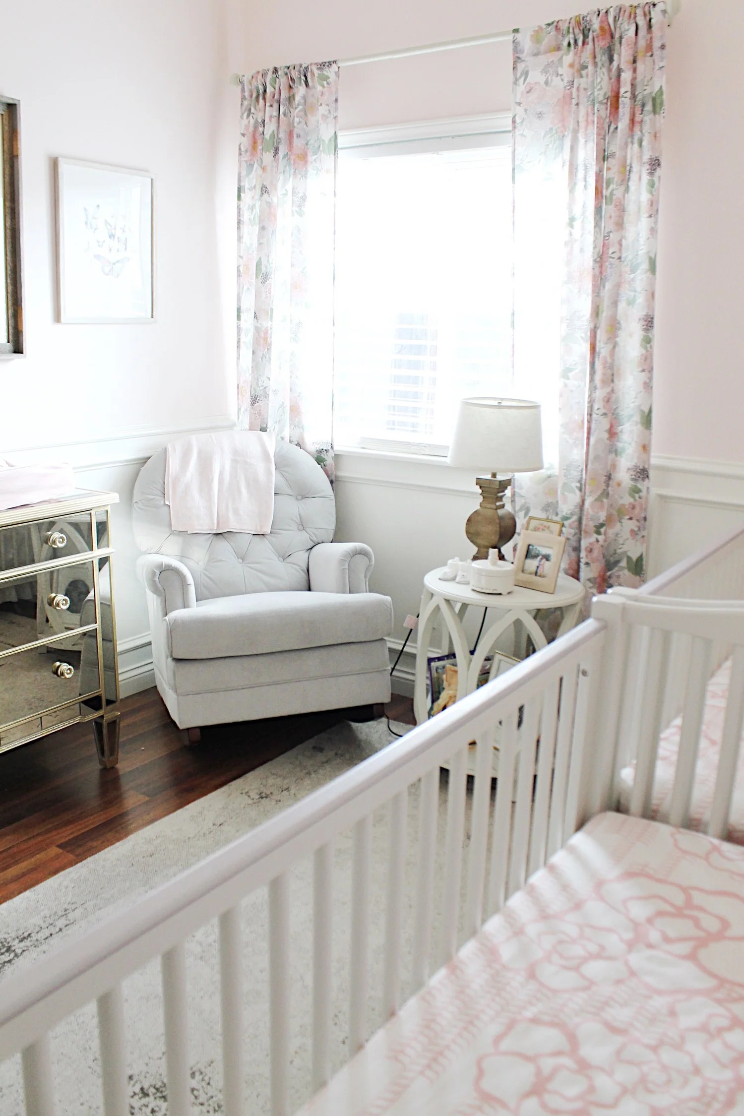 Twin Girl Nursery Tour
