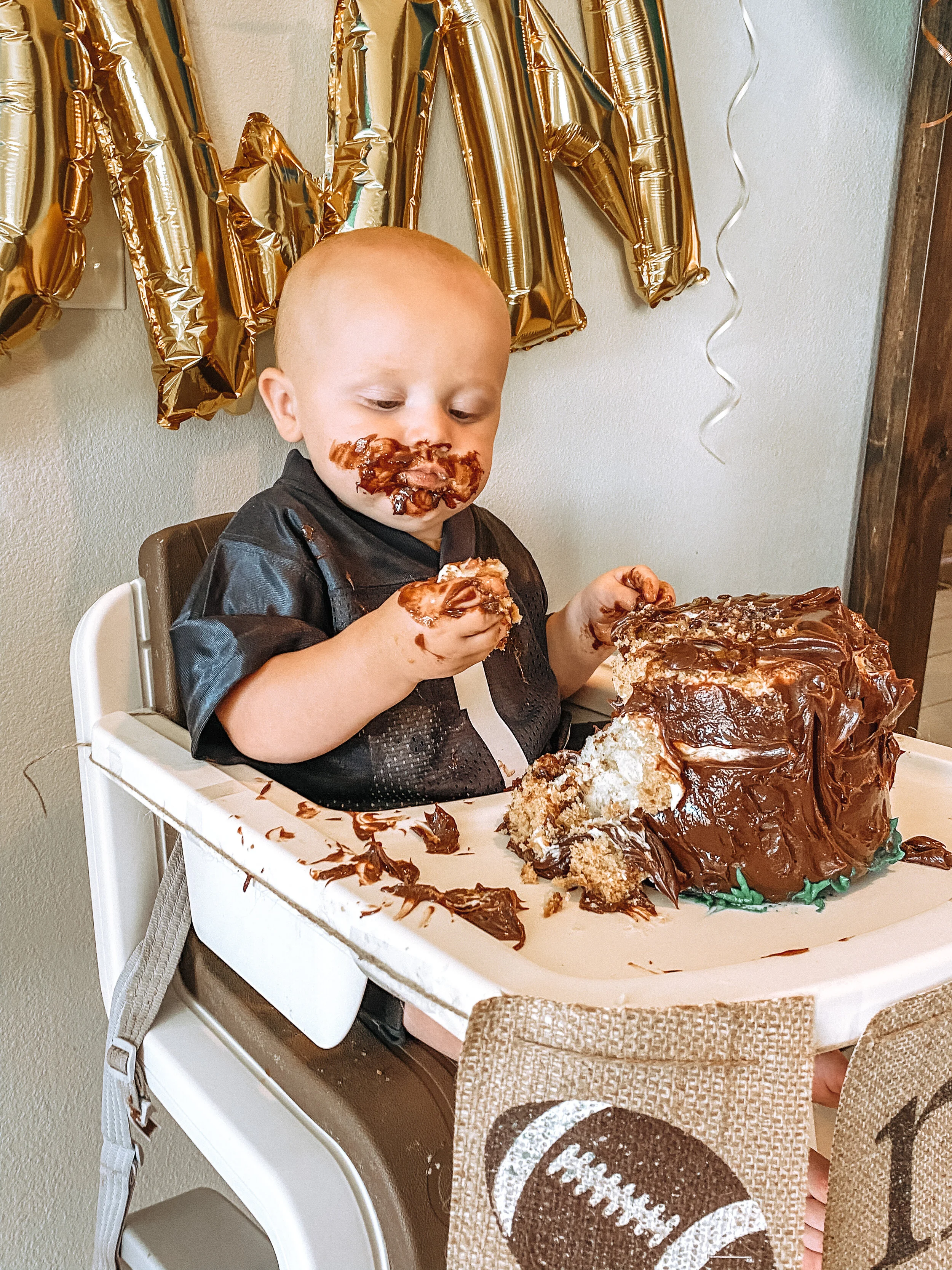 first birthday party boy