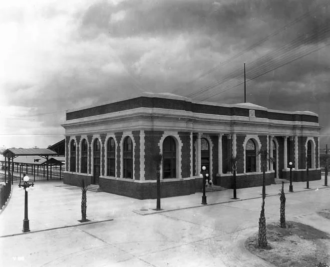 Tampa Union Station on opening day 1912