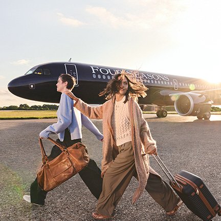   Title: &nbsp;Four Seasons Private Jet Journey Campaign   Role: &nbsp;Creative Director, Designer 