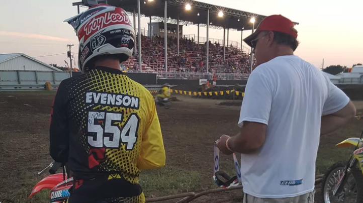 Mike Evenson and family with medical expenses