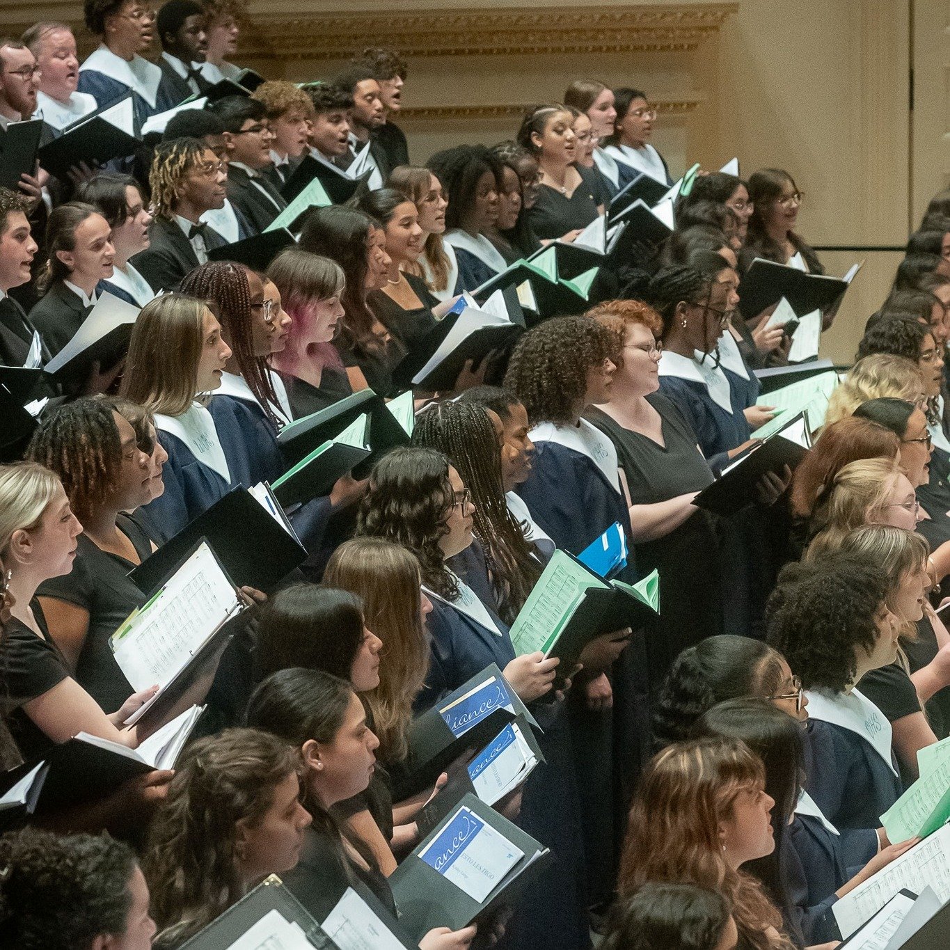 Congratulations to conductors Giselle Elgarresta Rios, Jos&eacute; Rivera, Elizabeth Wilson, and James Jordan for their captivating performance this past Saturday, April 13, 2024 at 1pm at Stern Auditorium/Perelman Stage at Carnegie Hall! A special t