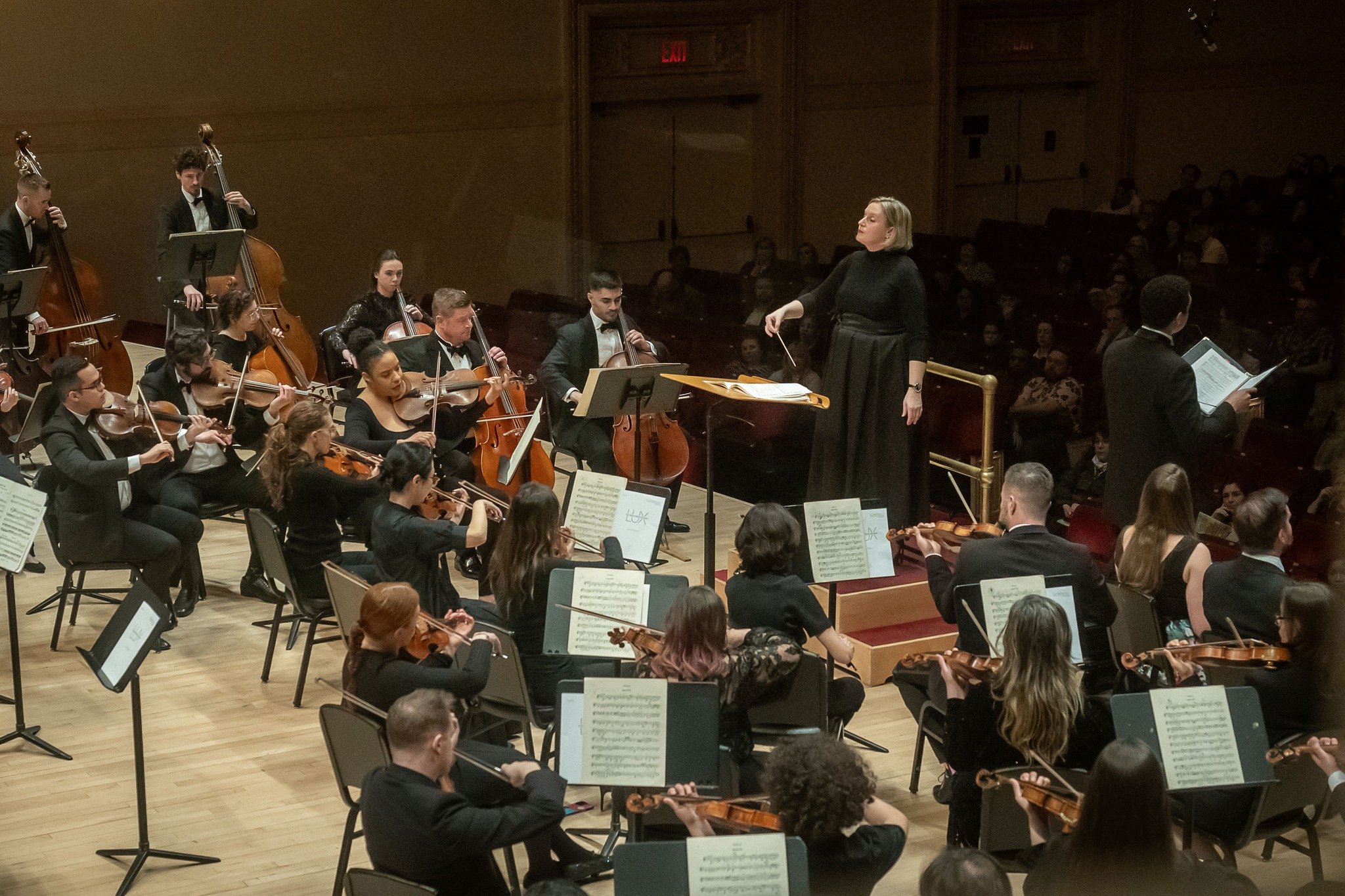 Congratulations to conductors Nathan Payant, Joy Paffenroth, Megan Rudolph, and Daniel Gordon for their engaging performance this past Saturday evening, April 13, 2024 at 8pm at Stern Auditorium/Perelman Stage at Carnegie Hall! A special thank you to