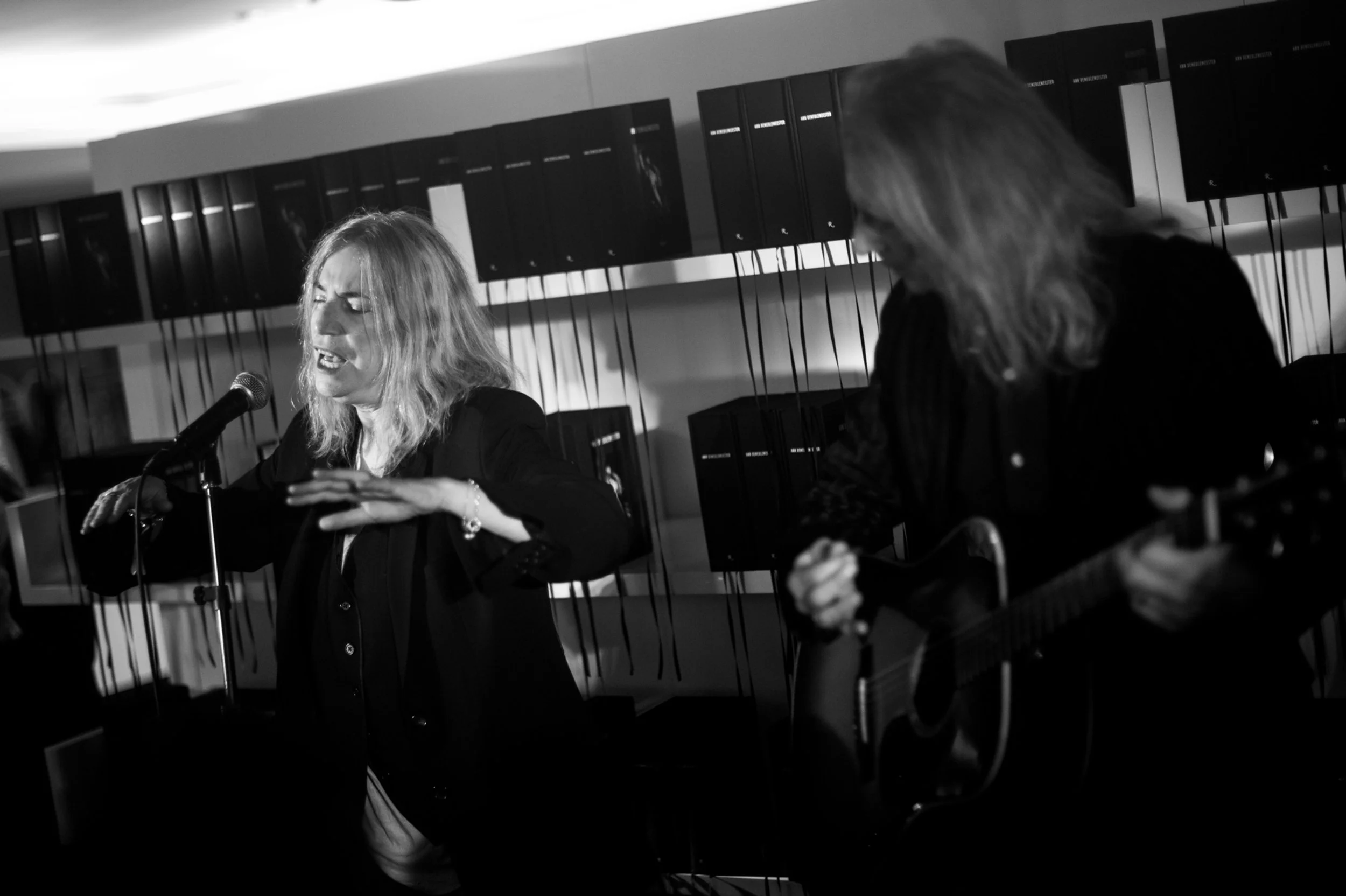 Ann Demeulemeester Book Signing with Patti Smith