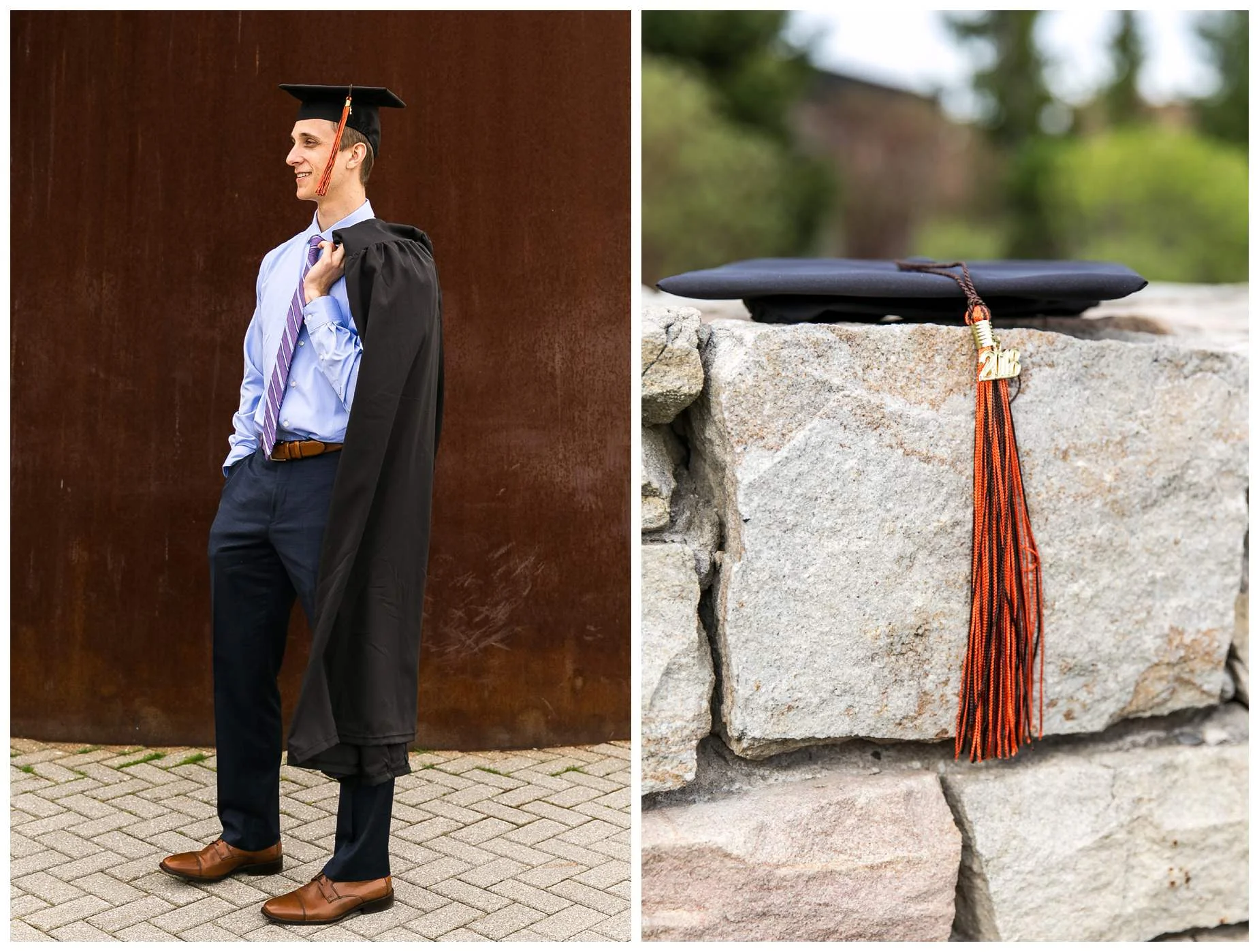 RIT college graduation portrait photos