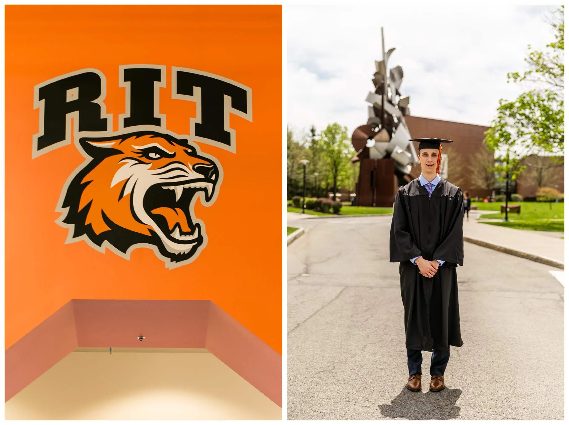 RIT college graduation portrait photos