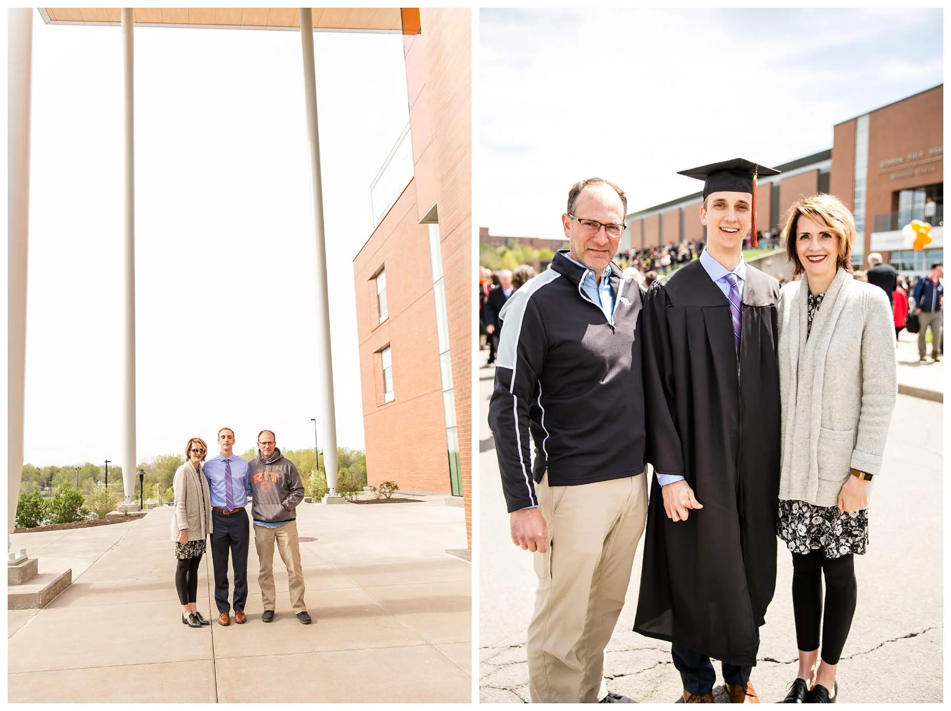 RIT college graduation portrait photos