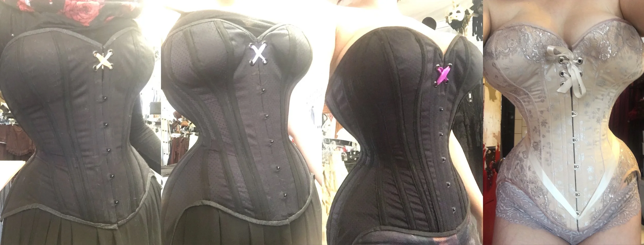The evolution of a corset pattern.