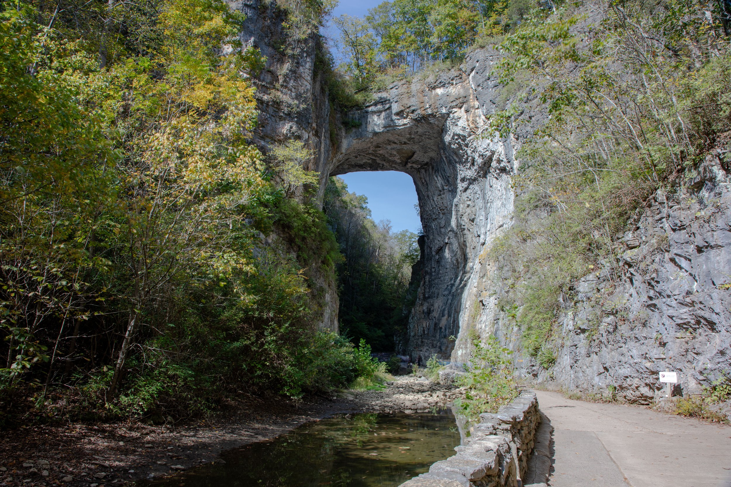 Natural Bridge Long Exposure