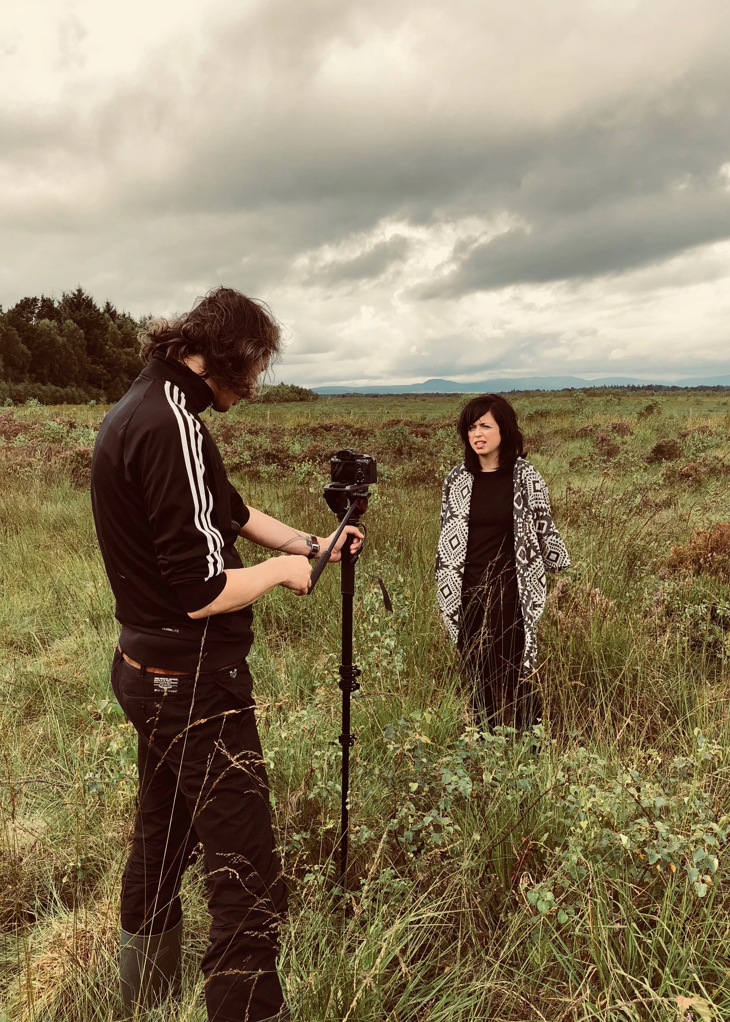 Behind the scenes
