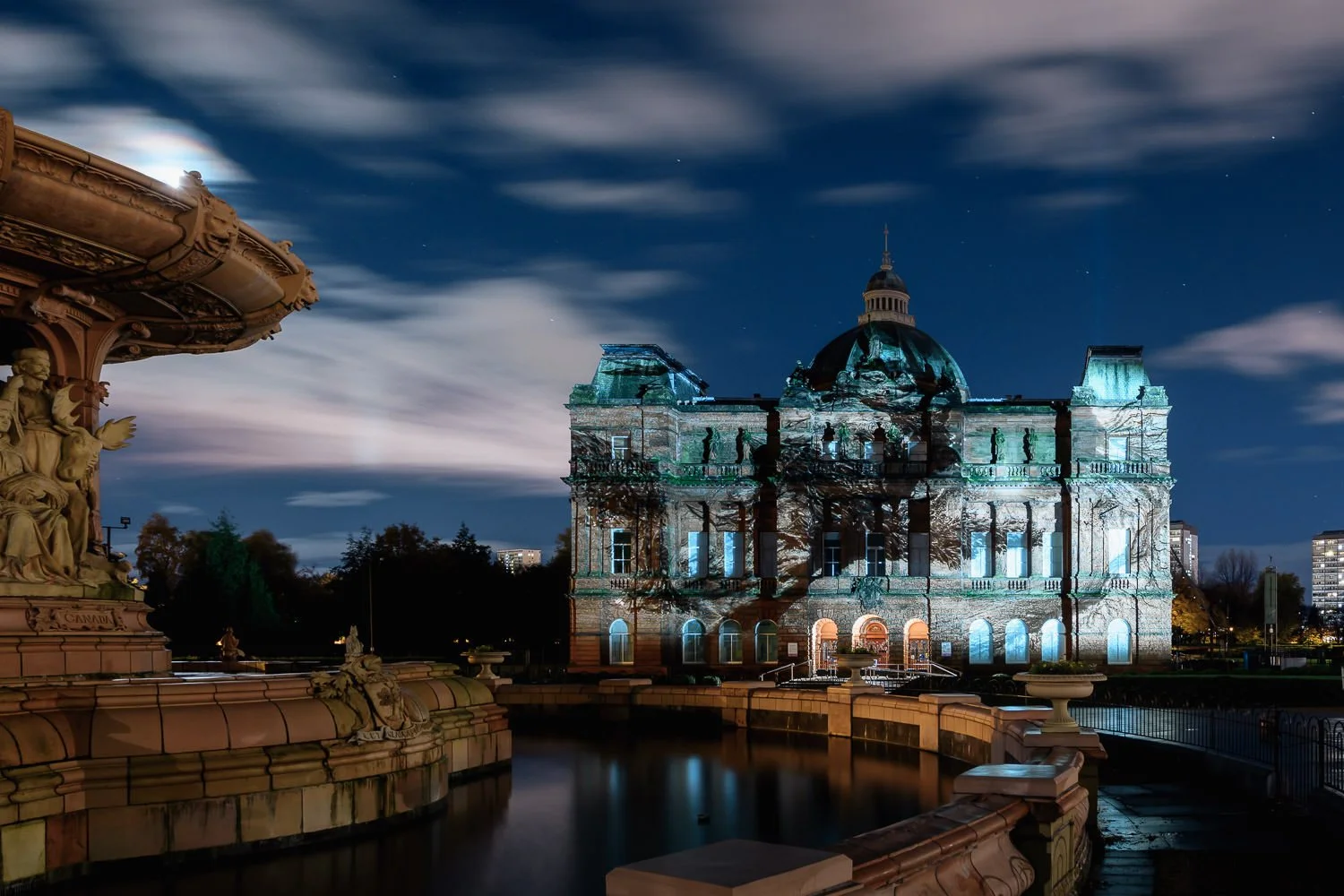 Double Take Projections at COP26