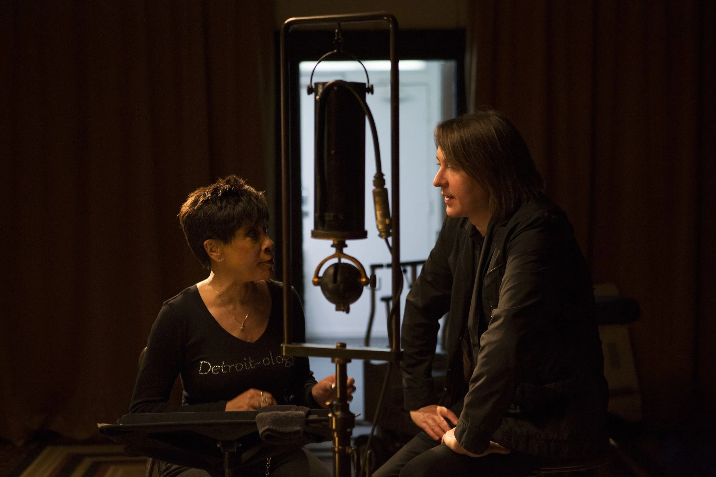 Bettye LaVette and Director Bernard MacMahon ©2017 Lo-Max Records Ltd.