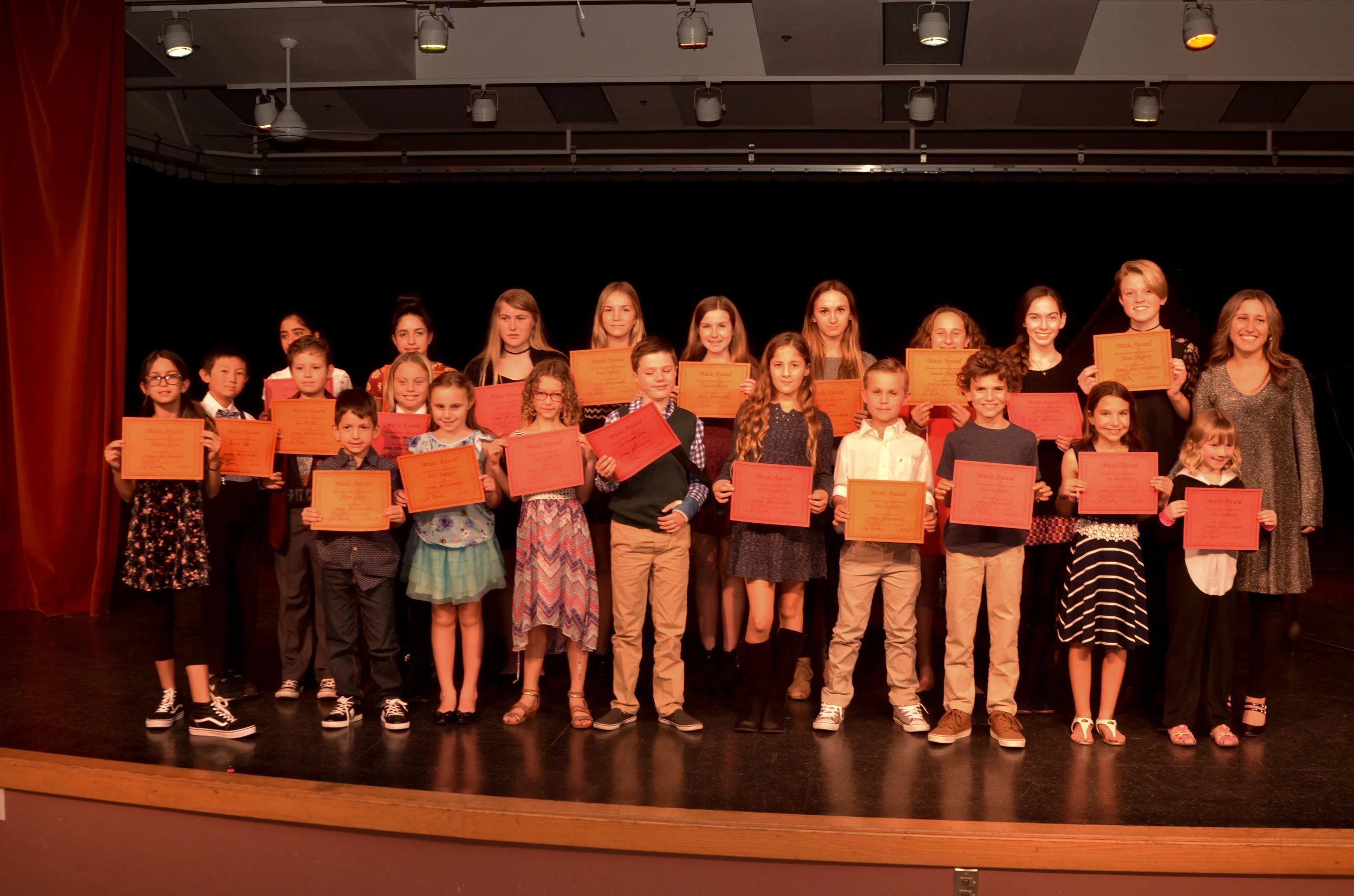 Winter Recital 2017 at Coronado Middle School