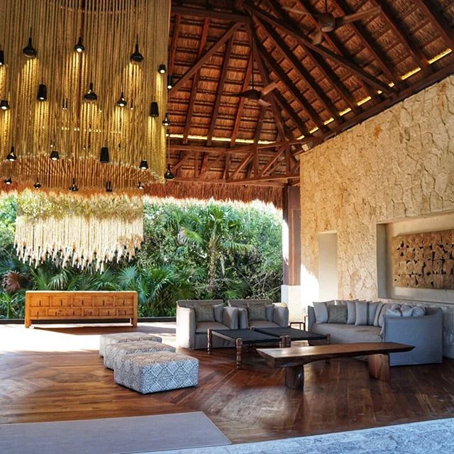 Hoping my clients arriving to the @chablemaroma felt the same big exhale and it&rsquo;s-time-to-relax-and -recharge moment that I did when pulling up to its open-air lobby. Only 30 minutes from Cancun airport, this new wellness-inspired boutique reso