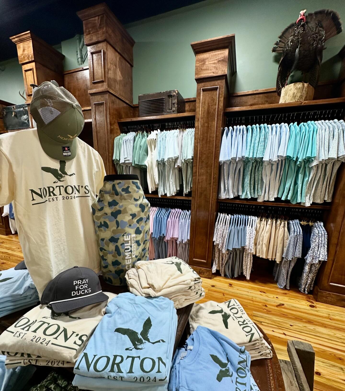 Tomorrow is the day&hellip;. Stop by Norton&rsquo;s for their Grand Opening from 4:00-7:00pm! ✨🦆