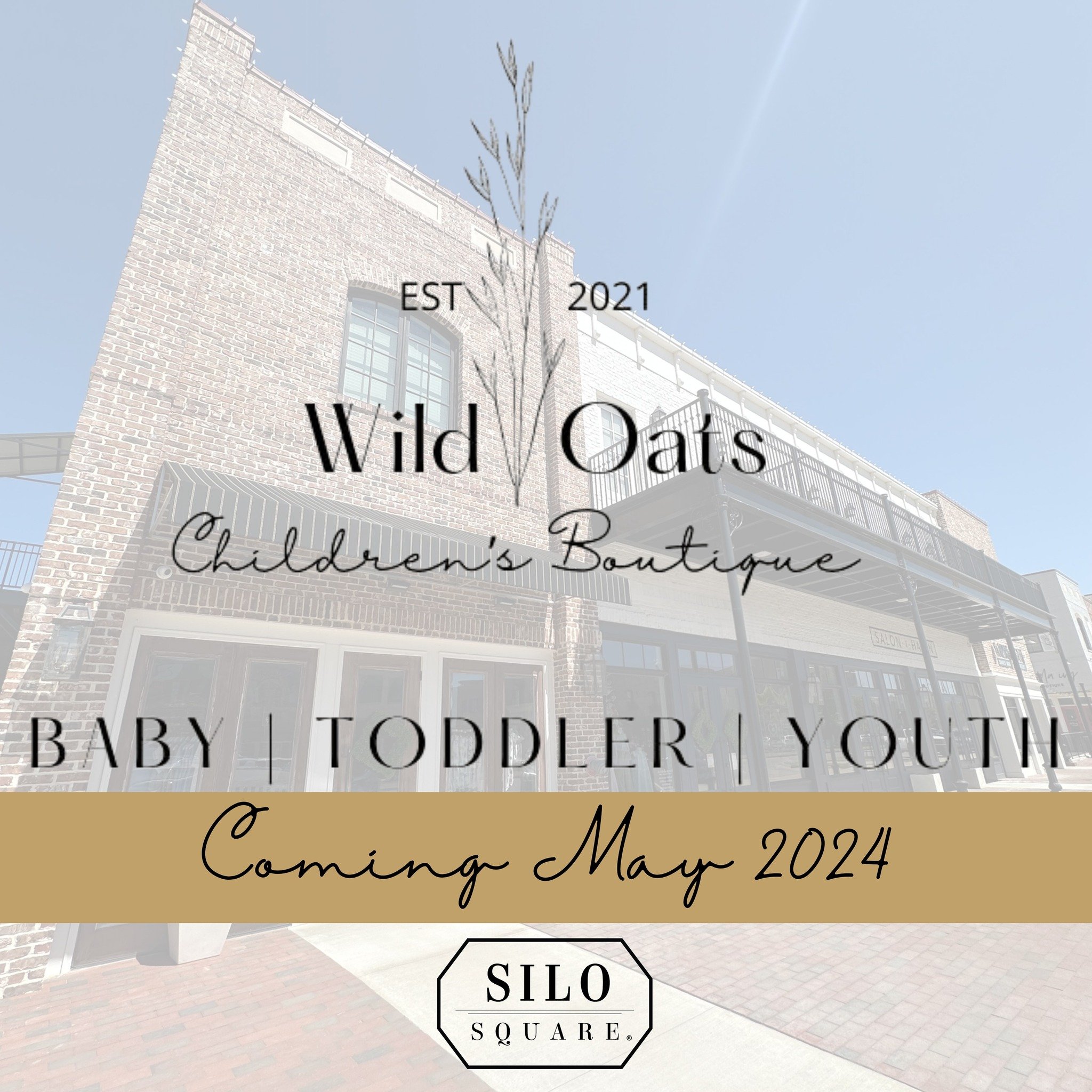 Meet Wild Oats Children&rsquo;s Boutique&hellip;coming soon to Silo Square!! 🩷🩵 

Over the next month the beloved Sugar &amp; Honey Boutique will transition to new ownership with a new name. We are excited for Brandi, owner of Wild Oats Children&rs