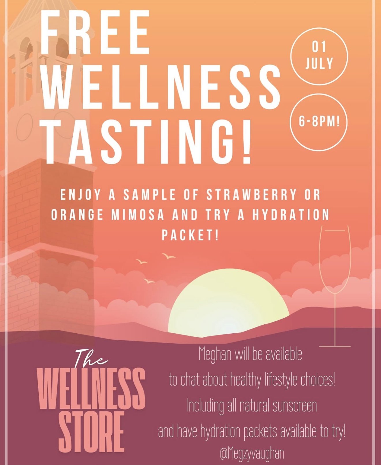 Free Wellness Tasting with Thirsty 8 Oak