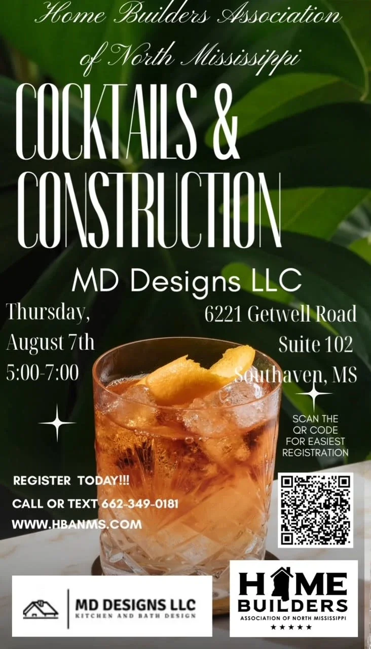 Cocktails & Construction at MD Designs