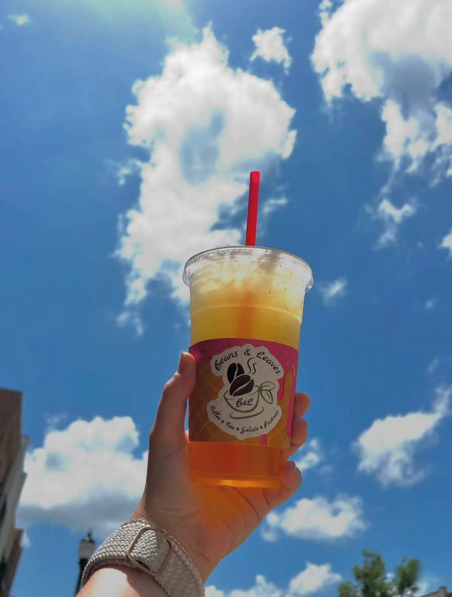 TGIF! You made it to the weekend and you deserve a treat!🥤☀️

Stop by @beansandleavessilosquare this afternoon for lemon ginger loose leaf tea over ice, a chocolate chip cookie, or refreshing gelato! 

#LiveWorkPlay #SiloSquare