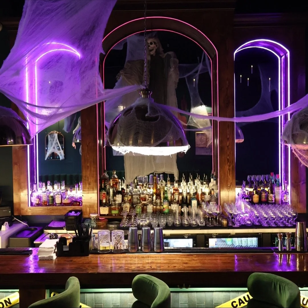 The spirits are pouring and the ghouls are glowing at Sippin Silo 👻🥂 enjoy their speciality Halloween cocktails &amp; scary good food this weekend! 

#LiveWorkPlay #SiloSquare