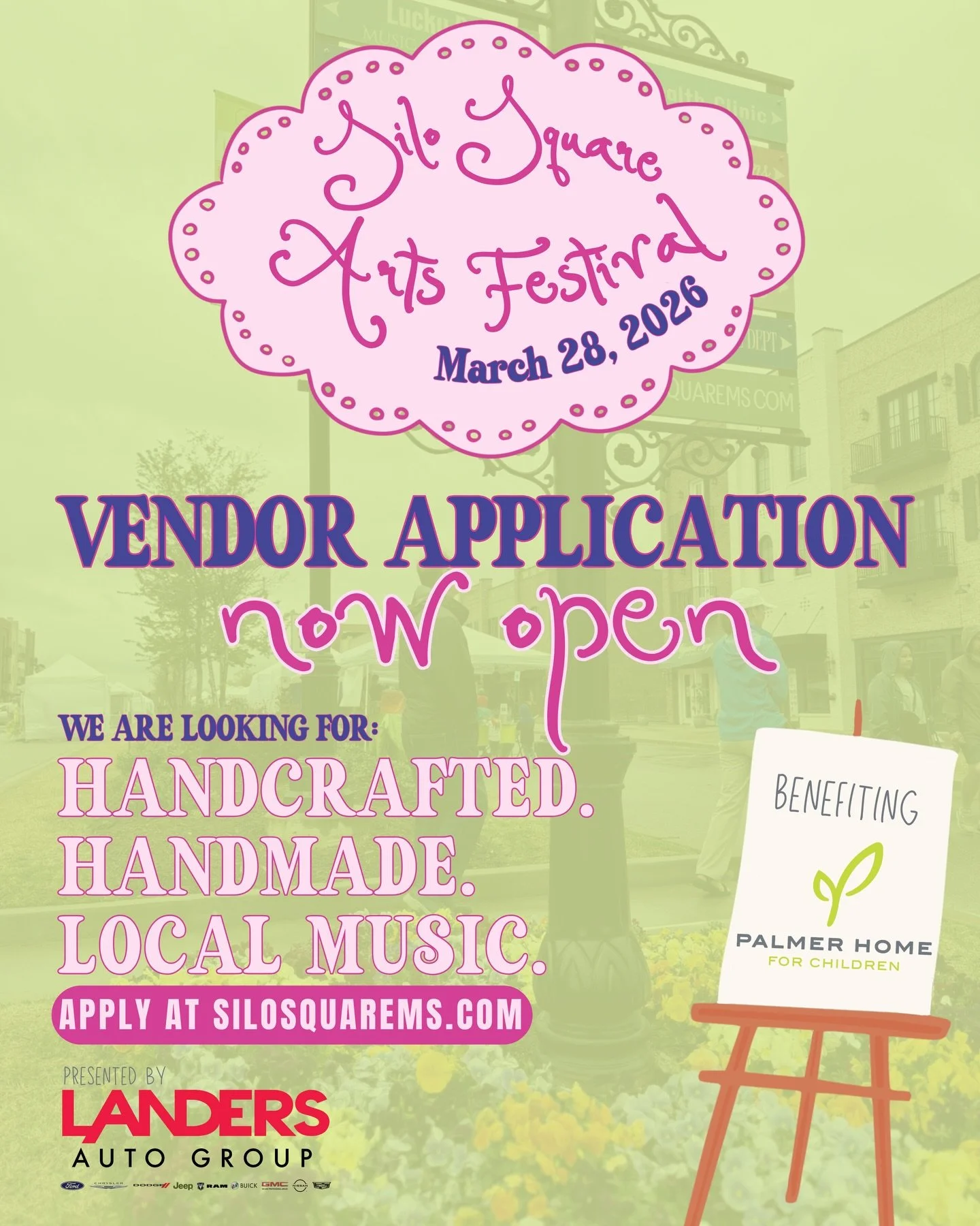 Silo Square Arts Festival VENDOR APPLICATION IS OPEN!

🎨 We are looking for local art vendors to sell their handcrafted, handmade items &amp; local musicians to perform&mdash; if you are interested in applying, please visit our website for more info